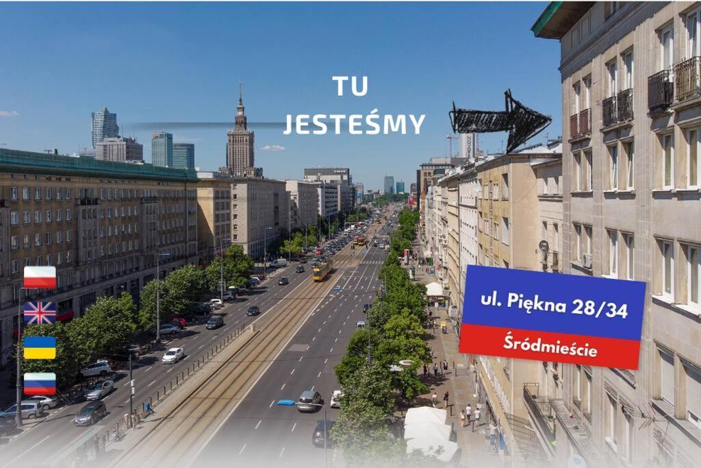 Lux Apartament W Centrum, Plac Konstytucji, Klimatyzacja, Widokowy Apartment วอร์ซอ ภายนอก รูปภาพ