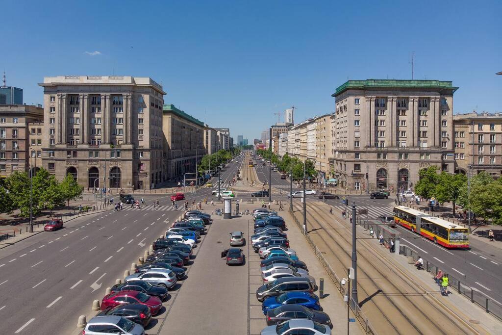 Lux Apartament W Centrum, Plac Konstytucji, Klimatyzacja, Widokowy Apartment วอร์ซอ ภายนอก รูปภาพ